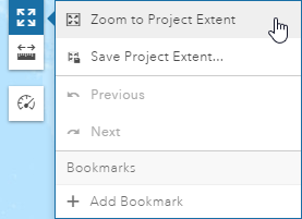 Zoom to project extent Zoom to project extent
